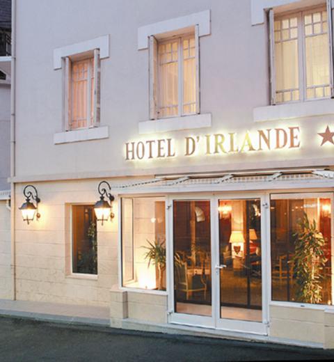 Hotel d'Irlande 3 étoiles accueil